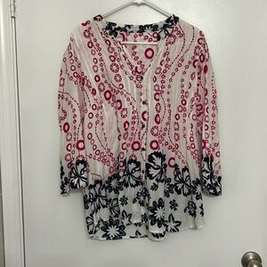 Women’s Button Down Long Sleeve Dress